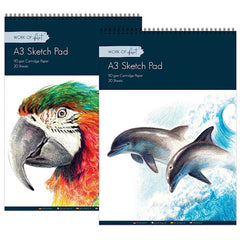 20 Sheet A3 Artist Sketch Pad