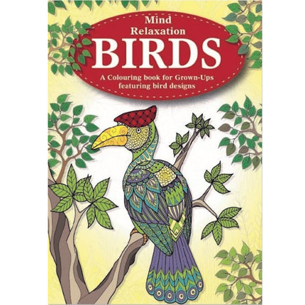 A4 Animals/Birds Adult Colouring Book