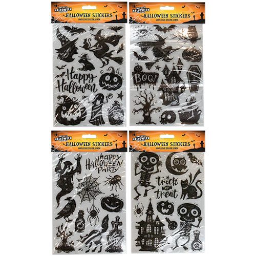 Halloween Silhouette Stickers
