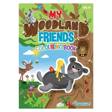 A4 My Woodland Friends Colouring Book