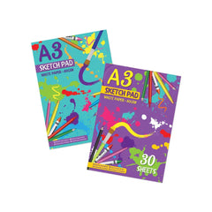 30 Sheet A3 Sketch Pad