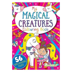 A4 Magical Creatures Colouring Book