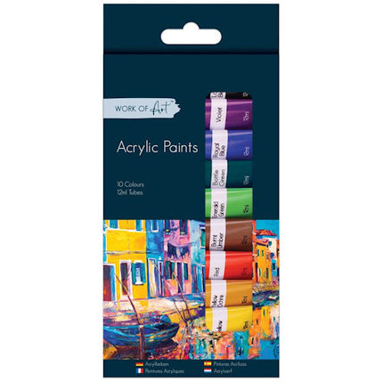 10 Acrylic Paints
