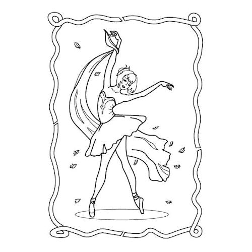 A4 My Pretty Princess & Ballerina Colouring Book