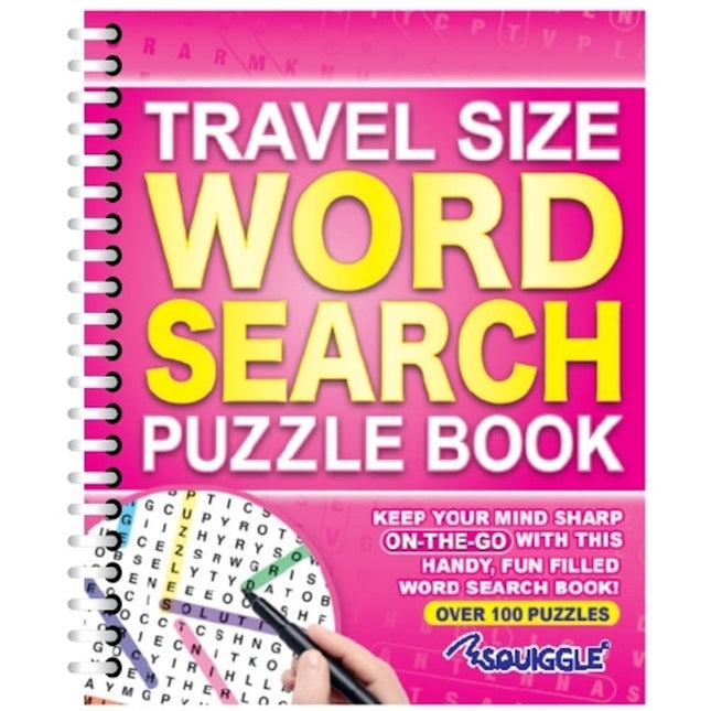 Travel Size Word Search Book - Assorted