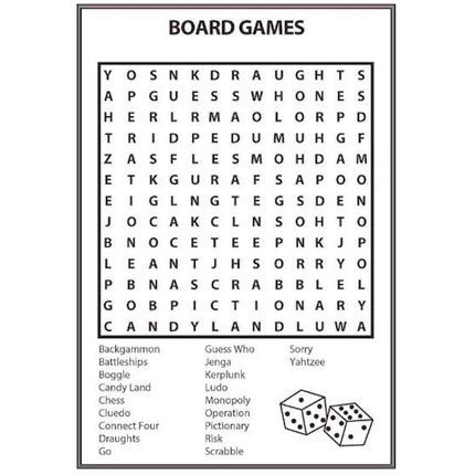 Mega Large Print Modern Word Search Book