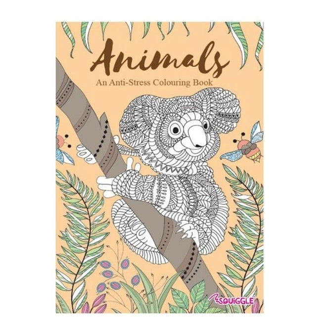 A4 Animals/Underwater Colouring Book