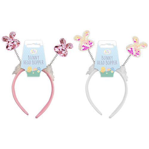 Easter Sequin Bunny Head Boppers